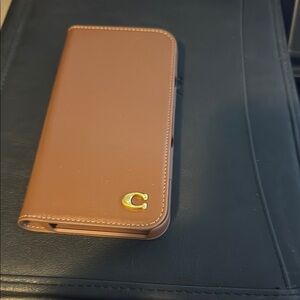 Coach iPhone 16 Pro Max case new book style